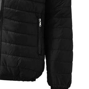 Blouson matelassé de luxe brillant pour homme, broderie personnalisée, streetwear, manteau d'hiver rembourré, style hip-hop, épais et chaud - Product Image 5