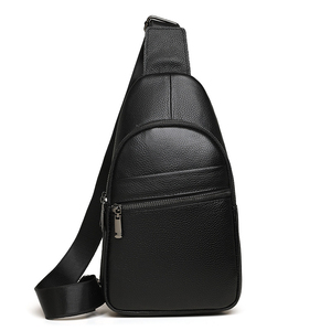 Front Wear Chest Bag Zipper Multiple Secure Pockets Adjustable <b>Shoulder</b> <b>Strap</b> Lightweight Construction Minimalist Design for - Product Image 2
