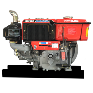 Moteur diesel Vikyno série RV, 4 temps, monocylindre, refroidissement horizontal à eau, pour l'agriculture et la construction - Product Image 4