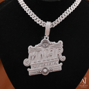 Moissanita de Moda de Excelente Calidad, Plata de Ley 925 con Baño de Rodio, Estilo Hip Hop para Fiesta, Engaste de Piedras Detallado, Cuarzo Preciso - Product Image 2