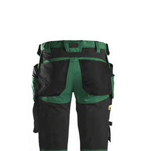 Pantalones de Trabajo de Alta Visibilidad, Impermeables, Transpirables, Certificados, Antibacterianos, de Algodón/Nailon/Poliéster, Pantalones de Seguridad - Product Image 4