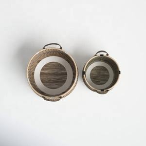 Panier de rangement en jute et en herbe de mer, nouveau design tendance, panier tissé, prix de gros, décoration de meubles de chambre - Product Image 3