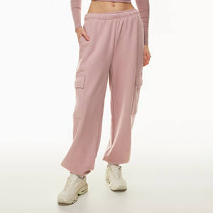 Pantalon cargo patchwork taille haute respirant et confortable pour homme et femme, coupe ample style indie, idéal pour l'hiver - Product Image 4