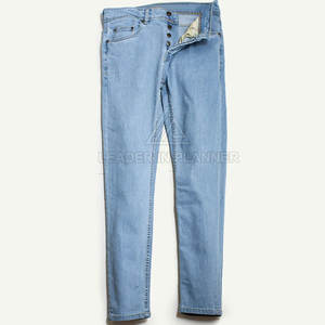 Pantalones de hombre transpirables al por mayor con MOQ bajo, diseño personalizado, pantalones vaqueros lavados de última moda para venta en línea - Product Image 5