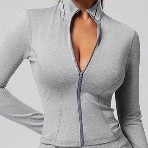 Chaqueta de Yoga Deportiva para Mujer, Ligera, Elástica, Personalizada, para Gimnasio, Entrenamiento, Running - Product Image 1