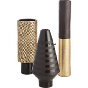 Copper And Brass Antique Finished Hammered Texture Premium Quality Metal Home Hotel Living Room Decorative Flower <b>Vase</b> Supplies - Product Image 4