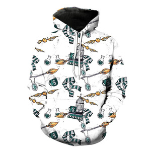 Sweat à capuche surdimensionné en sublimation, streetwear, imprimé 3D sur toute la surface, pull-over - Product Image 1