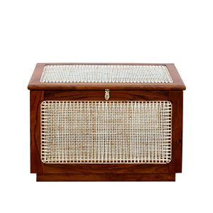 Armoire de rangement modulaire pliable en bois massif de style Pierre Jeanneret, inspirée du design du milieu du siècle, pour salon (vente en gros) - Product Image 5