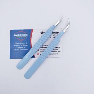 Pinzas de extensión de pestañas de acero inoxidable japonesas Beauty Lash, herramientas de precisión sostenibles, curvas rectas, 45 volúmenes puntiagudos - Product Image 2