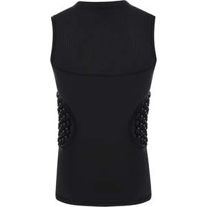 เสื้อกั๊กป้องกันกระดูกงูผู้ชายแบบมีแผ่นรองรับแรงกระแทก ปรับได้ อุปกรณ์นิรภัยสำหรับขี่มอเตอร์ไซค์ ขี่บนถนน และสนามแข่ง - Product Image 2