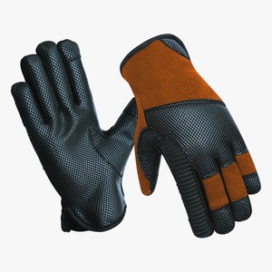 Gants de sécurité industriels renforcés haute performance, anti-vibrations, compatibles écran tactile, pour mécaniciens, avec protection des mains et des bras - Product Image 2