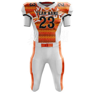 Conjunto de Uniforme de Fútbol Americano - Tela de Poliéster Transpirable, Diseño Cómodo para Deportes Activos y Prácticas - Product Image 2