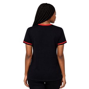 Camiseta Negra Premium Delta Sigma Theta para Mujer, Ajuste Cómodo, Ropa de Alta Calidad para Hermandades Griegas, Uso Casual - Product Image 2