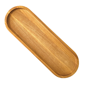 Rectangular Wooden Serving <b>Plates</b> Rectangle Solid Color Handmade Minimalist Design Dishes & <b>Plates</b> Oval <b>plate</b> - Product Image 6