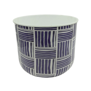 Ensemble de 3 pots à plantes en fer au design unique, petite taille, motif feuille, pour la décoration de la maison et du jardin, faits à la main, personnalisables - Product Image 2