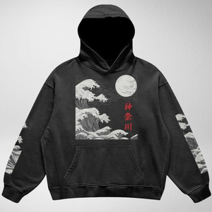 Sudadera con Capucha Oversize de Algodón Grueso Personalizada al por Mayor para Hombre, Estilo Urbano - Product Image 1