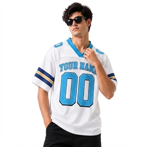 Camiseta de Fútbol de Moda Urbana Premium, 100% Poliéster, Malla, Manga Corta, Ropa Personalizada, Proveedor Directo de Fábrica de Ropa Deportiva OEM - Product Image 2