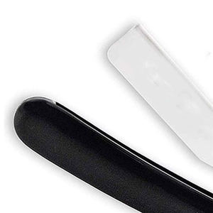 Rasoir de barbier personnalisé en acier inoxydable avec étui en cuir PU, adapté pour la coupe de la barbe - Product Image 5