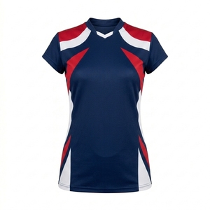 Ensemble d'uniformes de volley-ball de haute qualité, maillots d'équipe personnalisés imprimés, fabricant OEM en gros - Product Image 4