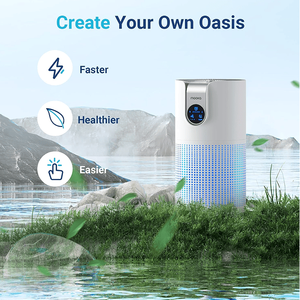 Purificatore d'Aria Intelligente 42499841 con Filtro a Carbone Attivo, Particelle da 0,3 Micron, Funzione Aromaterapia, Purificazione dell'Aria fino a 140m2, 2024L - Product Image 6