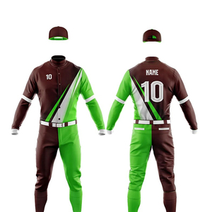 Uniforme de Béisbol al por Mayor Hecho con Textil de Alta Calidad que Ofrece una Sensación Transpirable, Textura Suave y Rendimiento Atlético - Product Image 6