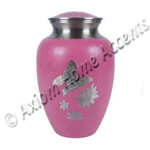 Urne en laiton de qualité supérieure avec gravures personnalisées et finition brillante pour un mémorial digne par Axiom Home Accents - Product Image 1