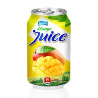 Fabricant de jus de fruits tropicaux du Vietnam en gros de jus de fruits de mangue en boîte de 330ml-Boissons de marque privée-Échantillons gratuits