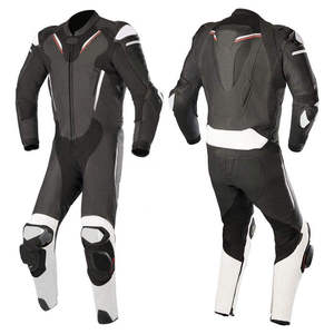 Traje de Motociclismo de Cuero de Alta Calidad, Profesional, Transpirable, de Secado Rápido, Resistente al Viento, de Una Pieza, con Diseño de Logotipo Personalizado, Cómodo - Product Image 1