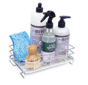 Newly Designed Stainless Steel Wall Mounted Kitchen Sink Sponge Holder/<b>Rack</b> For Kitchen Cleaning tool <b>Storage</b> <b>Rack</b> - Product Image 6