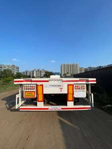 Remorque à plateau plat de qualité supérieure avec système EBS avancé, remorque à plateau plat de qualité export avec levage d'essieu pour un transport sécurisé - Product Image 5