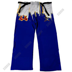 Sibrin Custom Printed Sublimated Inline <b>Roller</b> Hockey Pants Polyester Mesh Cordura Padding Pro Protective Pants Moisture-Wicking - Product Image 1