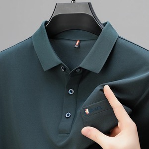 Camisa Polo para Hombre 100% Algodón, Manga Corta, Cuello con Botones, Corte Regular, Estilo Casual de Verano - Product Image 3