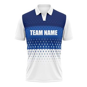 Camisetas de Cricket Personalizadas para Clubes, Academias y Equipos - Último Diseño con Impresión Digital, Mezcla de Algodón y Poliéster - Product Image 4