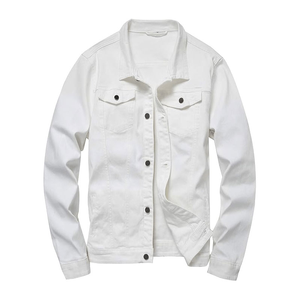 Premium Quality <b>Men</b> <b>Denim</b> <b>Jacket</b> Vintage Ripped Style Cotton Winter Coat Windproof Streetwear <b>Denim</b> <b>Jacket</b> OEM - Product Image 4