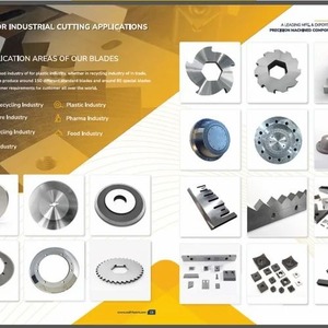 Cuchilla de Pelletizadora Industrial Duradera para Máquina Granuladora de Plástico, Cuchilla de Corte Rotatoria para Máquina Extrusora de Reciclaje - Product Image 4