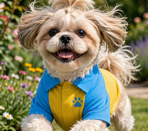 Chemise pour animaux de compagnie 100% coton, idéale pour les chats et les chiens, disponible en plusieurs couleurs et tailles - Product Image 1
