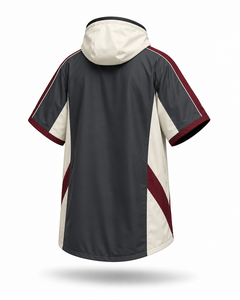 Robe de bain longue imperméable personnalisée pour hommes et femmes |   Veste de bain à capuche à séchage rapide |   OEM ODM Polyester Surf Beach - Product Image 2