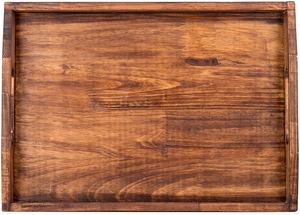 Plateau de service en bois élégant Design classique écologique Plateaux de service pour la décoration et la cuisine Vente chaude - Product Image 3