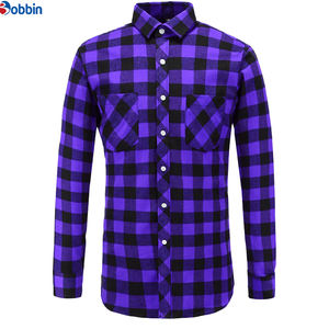 เสื้อเชิ้ตผู้ชายแบบมืออาชีพสั่งทำพิเศษ เสื้อเชิ้ตแขนยาวลายสก็อตผ้าแฟลนเนลสำหรับผู้ชาย เสื้อเชิ้ตลายสก็อตลำลองสำหรับฤดูใบไม้ร่วงและฤดูหนาว - Product Image 3