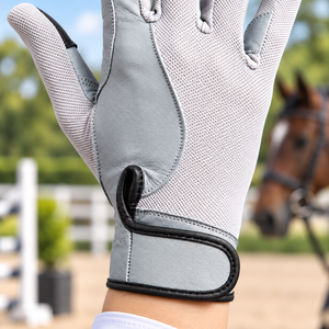 Gants d'équitation en cuir de haute qualité pour l'hiver, à doigts entiers, antidérapants, sur mesure, unisexes, avec service OEM ODM, qualité supérieure - Product Image 4
