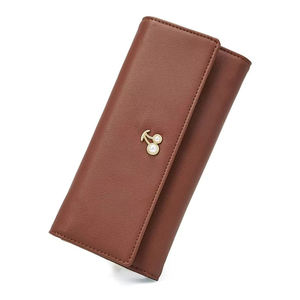 Portefeuille homme en cuir véritable, fin, avec fermeture éclair, porte-cartes, style vintage, logo personnalisé, vente en gros - Product Image 2