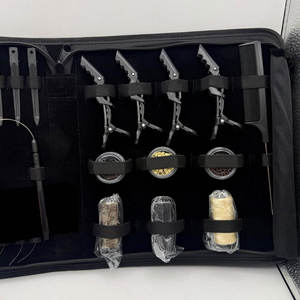Nouvel ensemble d'outils pour extensions de cheveux en acier inoxydable et métal avec pince à boucle et pinces de sectionnement pour usage commercial, couleur personnalisée - Product Image 3