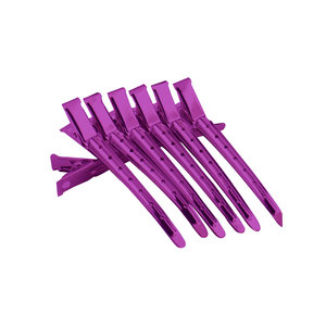 Pinces de sectionnement pour cheveux, accessoires professionnels de coiffure pour la coloration, la coupe et le coiffage à la chaleur. - Product Image 4