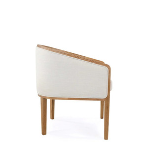 Sillas de Comedor Modernas de Madera de Teca con Cojines Suaves para Uso Comercial en Villas y Apartamentos, Muebles de Comedor Ecológicos para Exteriores - Product Image 5