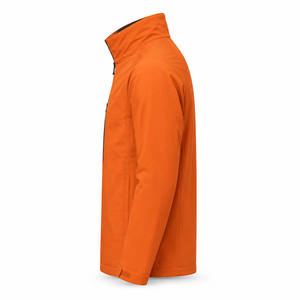 Veste Softshell Homme Personnalisée Coupe-Vent Résistante à l'Eau en Polyester OEM avec Col Montant Zippé et Poche Poitrine pour Vêtements de Travail Extérieurs – Fabricant - Product Image 2