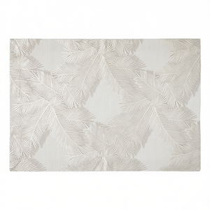 Ensemble de 4 sets de table Botanica de Mode Living, en lin et viscose mélangés, lavables, accessoires de table modernes - Product Image 1