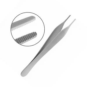 Pinzas para Tejidos de 5 Pulgadas, Pinzas Quirúrgicas de Acero Inoxidable para Procedimientos Médicos y Clínicos - Product Image 4