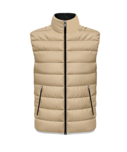 Trending men's vest Custom Lightweight Waistcoat Warm Bubble <b>Packable</b> Sleeveless <b>Jacket</b> Plus Size Winter Duck Down Puffer Vest - Product Image 2