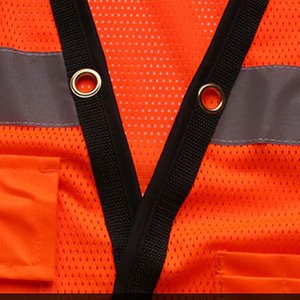Vêtements de sécurité pour la construction moderne, veste de travail haute visibilité pour hommes, tissu brillant, coupe confortable, coutures durables, protection fiable - Product Image 3