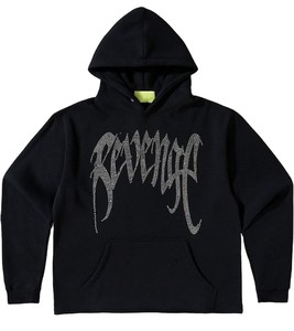 Men's Gothic Hooded Zipper <b>Jacket</b> With <b>Rhinestone</b> Skeleton And Butterfly Print Fleece Material Winter Style - Product Image 3